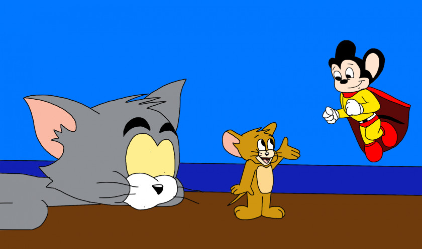 Tom And Jerry Cat Mouse Mighty Cartoon PNG