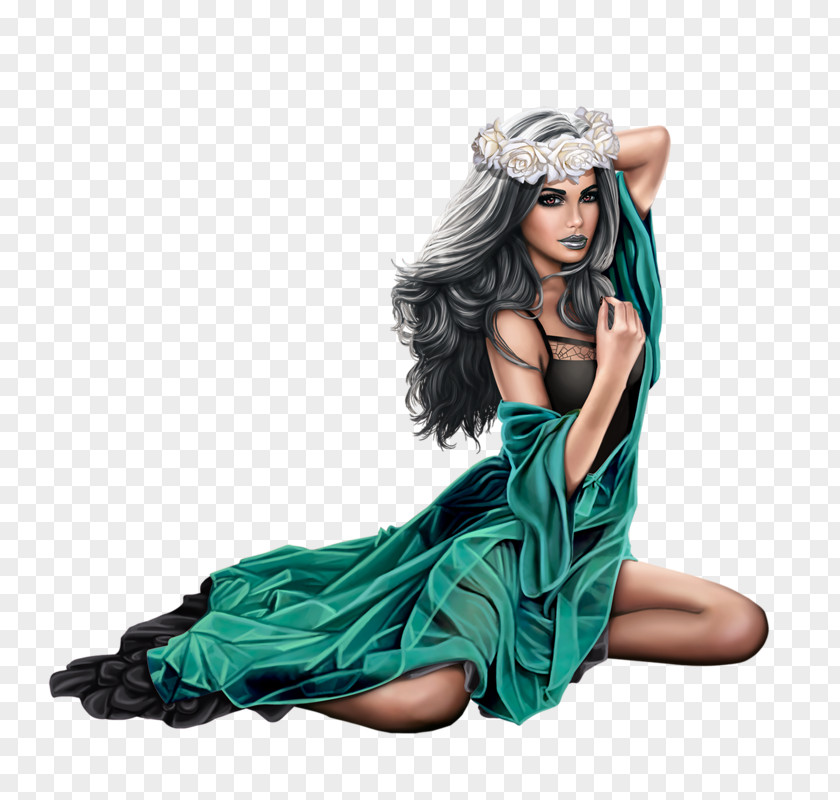 Woman Illustration Witchcraft Digital Art Drawing PNG