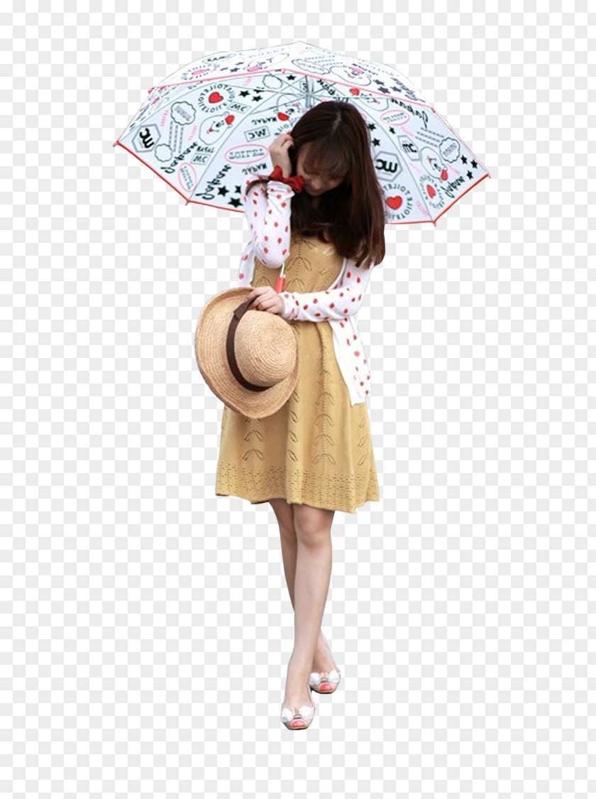 Woman Umbrella Ombrelle Child 左击 PNG