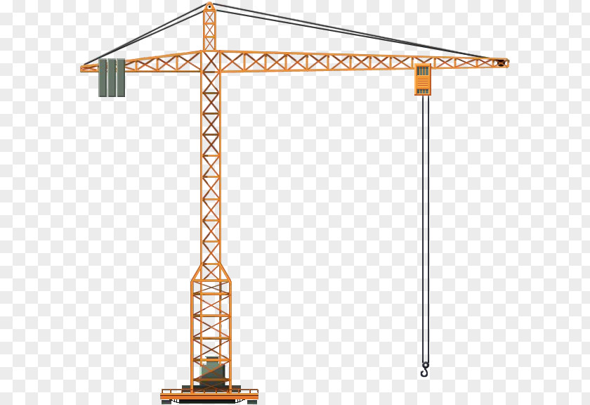 Crane Tower Structure Pattern PNG