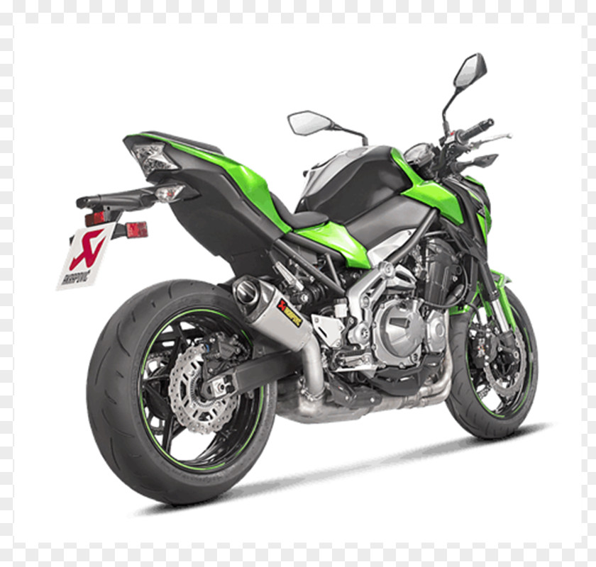 Motorcycle Exhaust System Akrapovič Kawasaki Z1 Versys 650 PNG