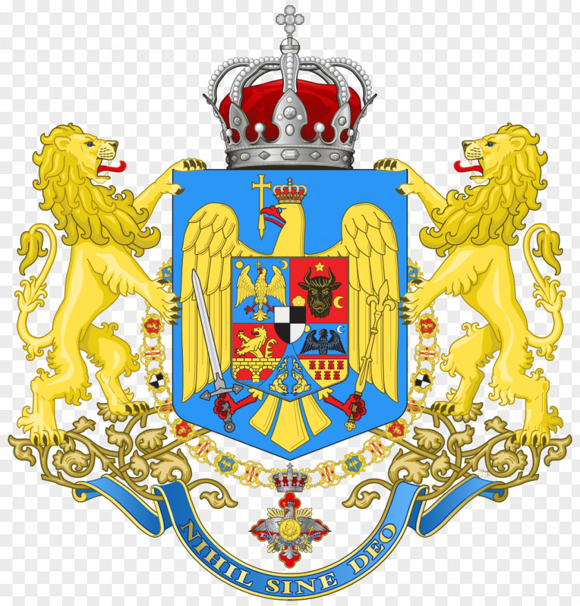 Usa Gerb Kingdom Of Romania Wallachia Coat Arms United Principalities Flag PNG