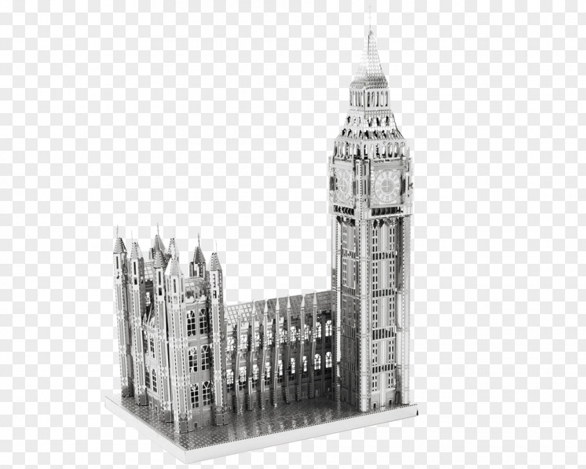 Big Ben Model Kit Metal Earth Palace Of Westminster 3D-Puzzle PNG