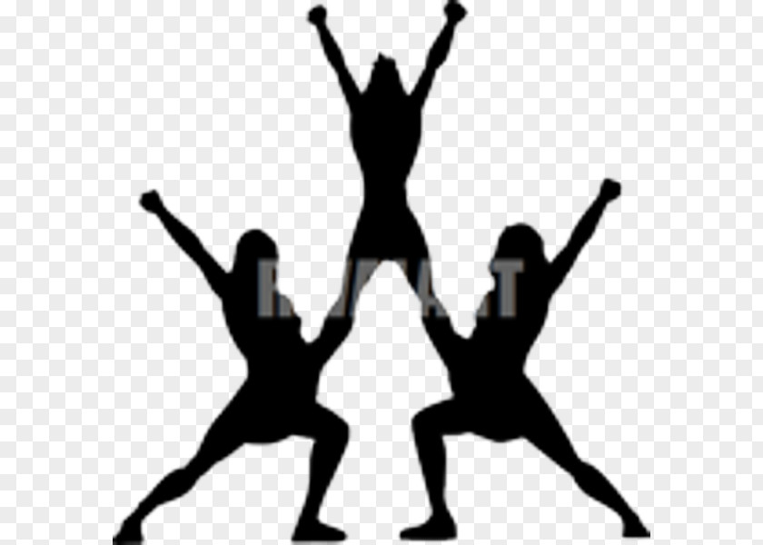 Cheering Silhouettes Cheerleading Motorcycle Stunt Riding Clip Art PNG