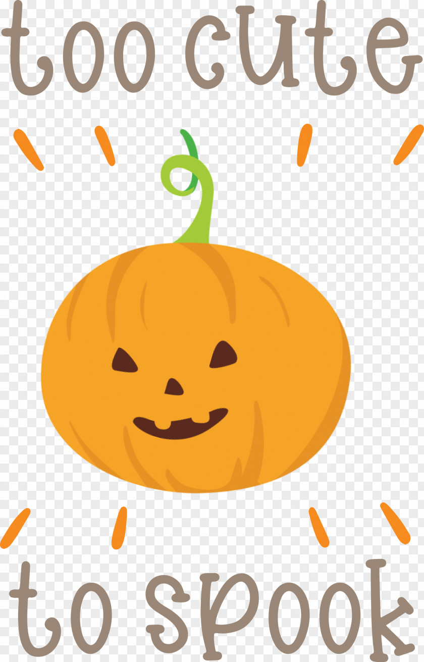 Halloween Too Cute To Spook Spook PNG