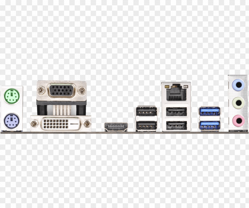 Intel LGA 1151 MicroATX Motherboard PNG