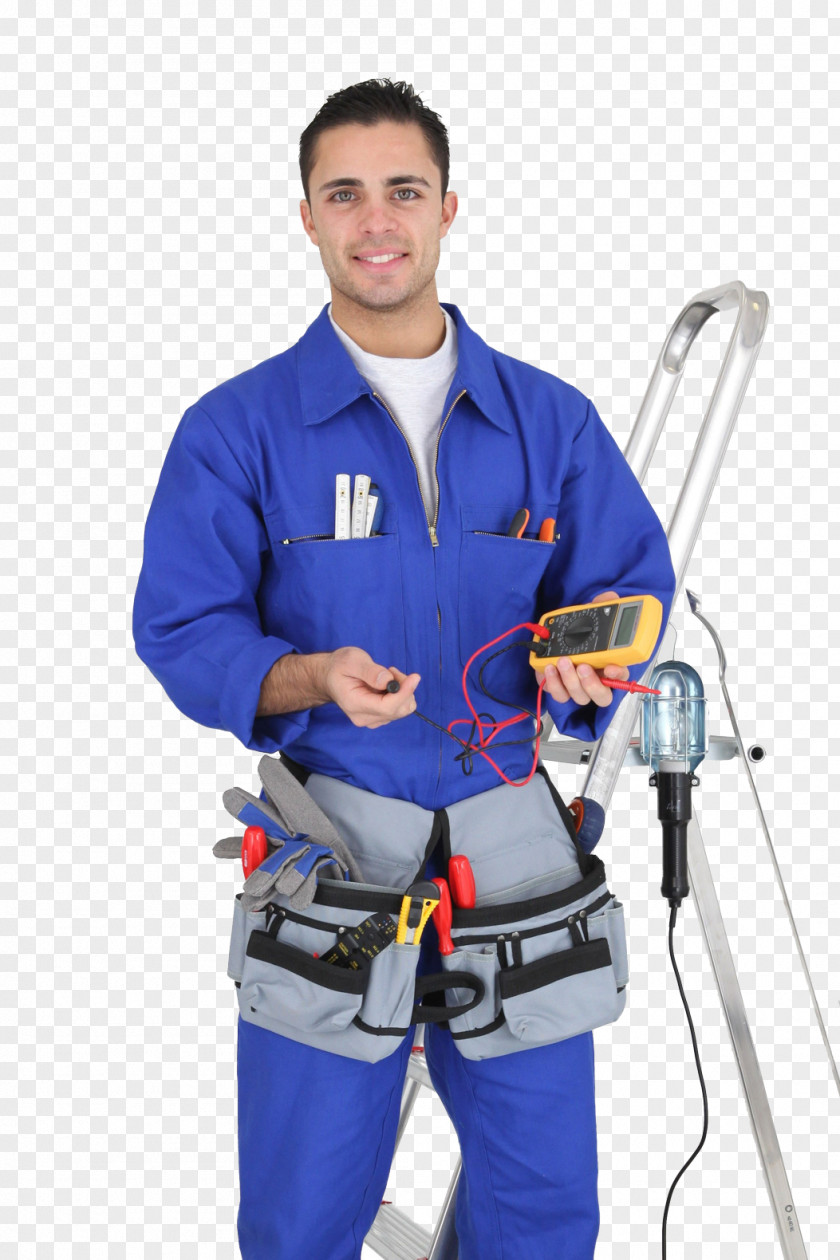 Professional Electrician Electricity Service Test Light Handyman PNG