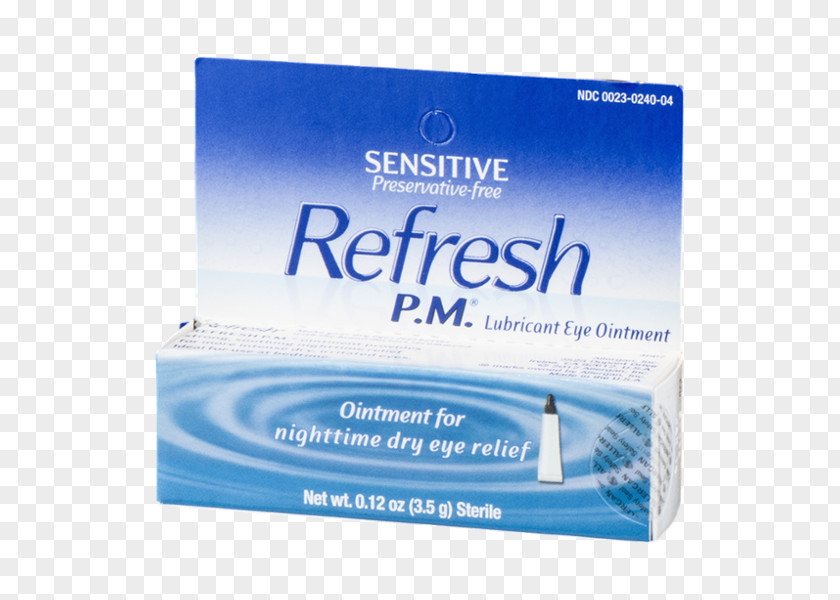 Refresh P.M. OPTIVE Dryness Eye Mineral Oil PNG