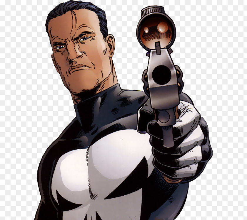 Steve Dillon The Punisher Marvel Comics PNG