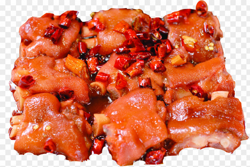 Sweet And Sour Pork Knuckle Of Tocino Sichuan Cuisine Pigs Trotters PNG