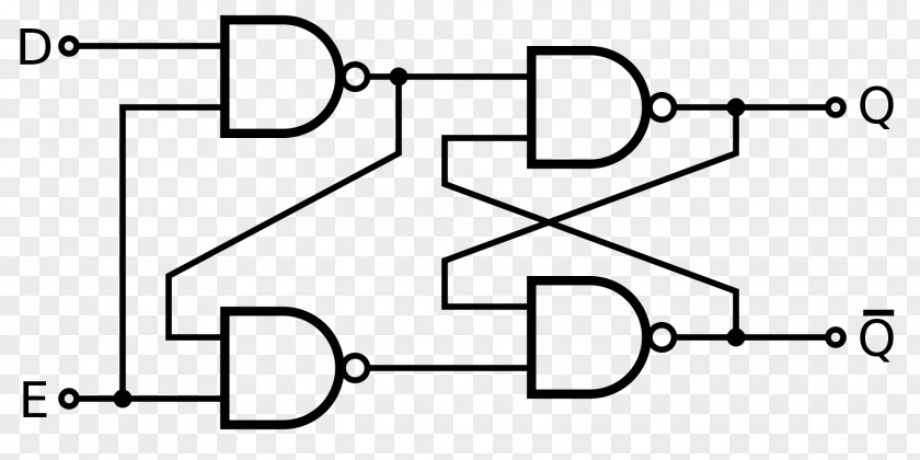 Flip-flop Circuito Sequencial NAND Gate XOR PNG