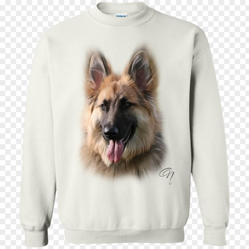 German Shepherd T-shirt Hoodie Sweater Outerwear PNG