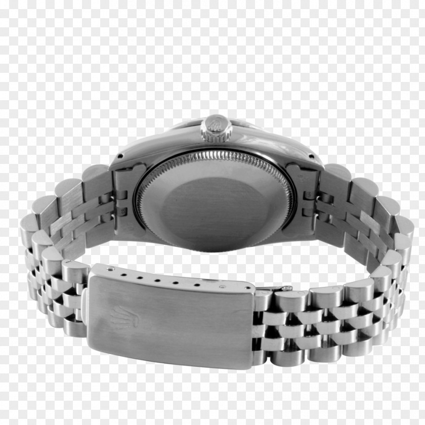 Metal Bezel Rolex Datejust Automatic Watch Silver PNG