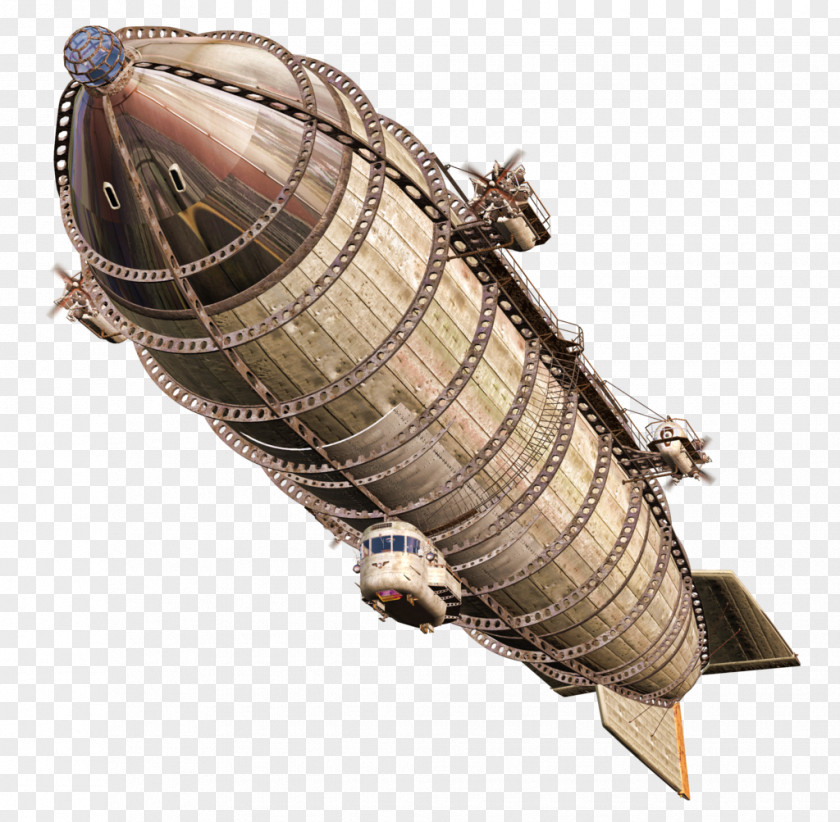 Airship Zeppelin PNG