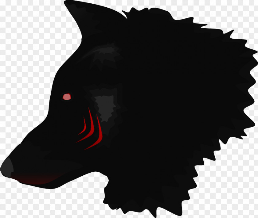 Derp Banner Snout Silhouette Carnivores PNG