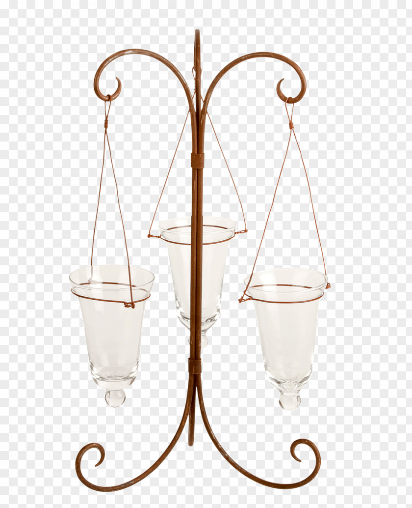 Iron Vase Chandelier Ceiling Light Fixture PNG