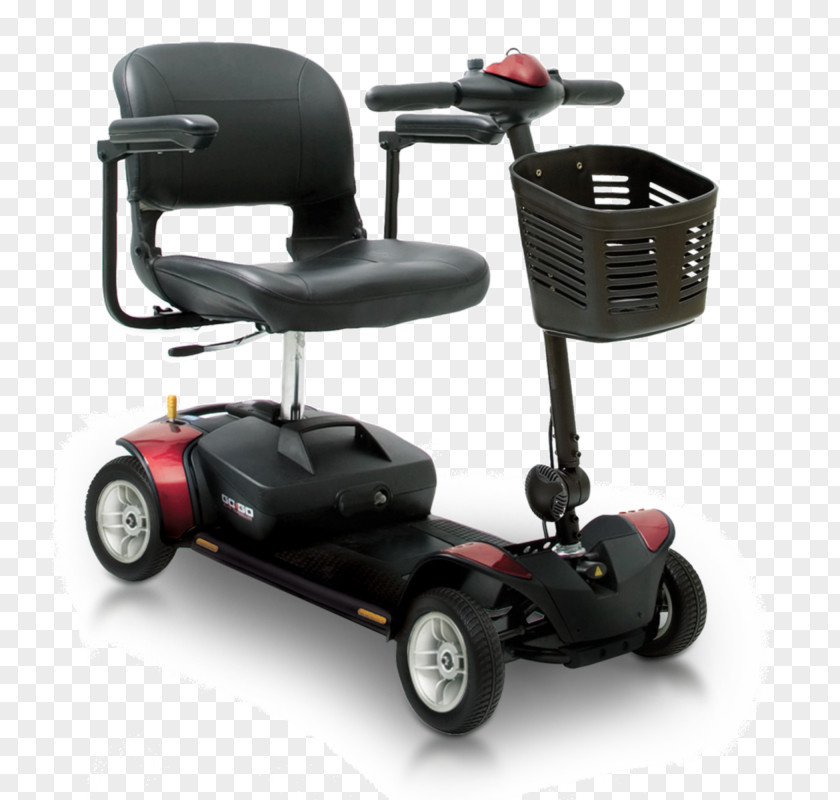 Portable Power Scooter Mobility Scooters Travel Wheelchair PNG