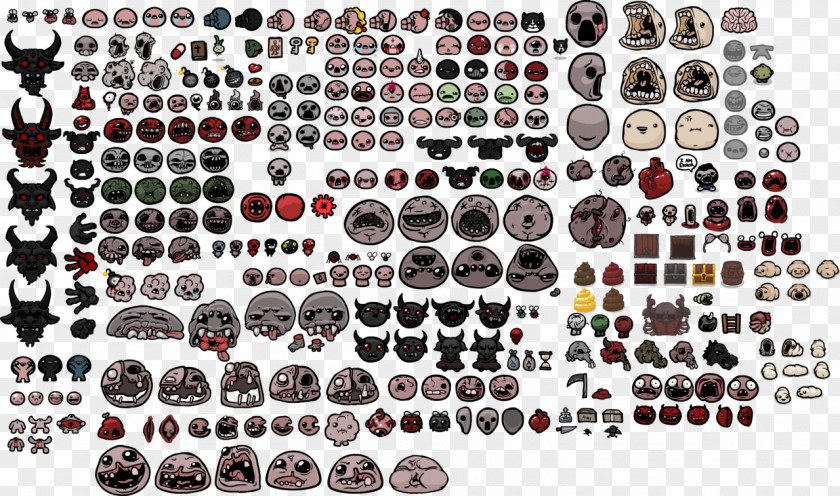 Sprite The Binding Of Isaac: Rebirth Video Game PNG