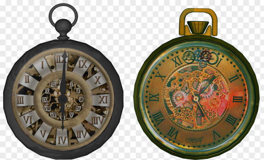 Vintage Pocket Watch Old Clips Clock Clip Art PNG