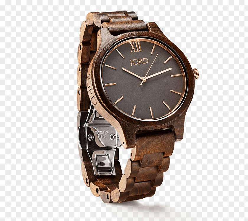 Watch JORD Dover Strap Wood PNG