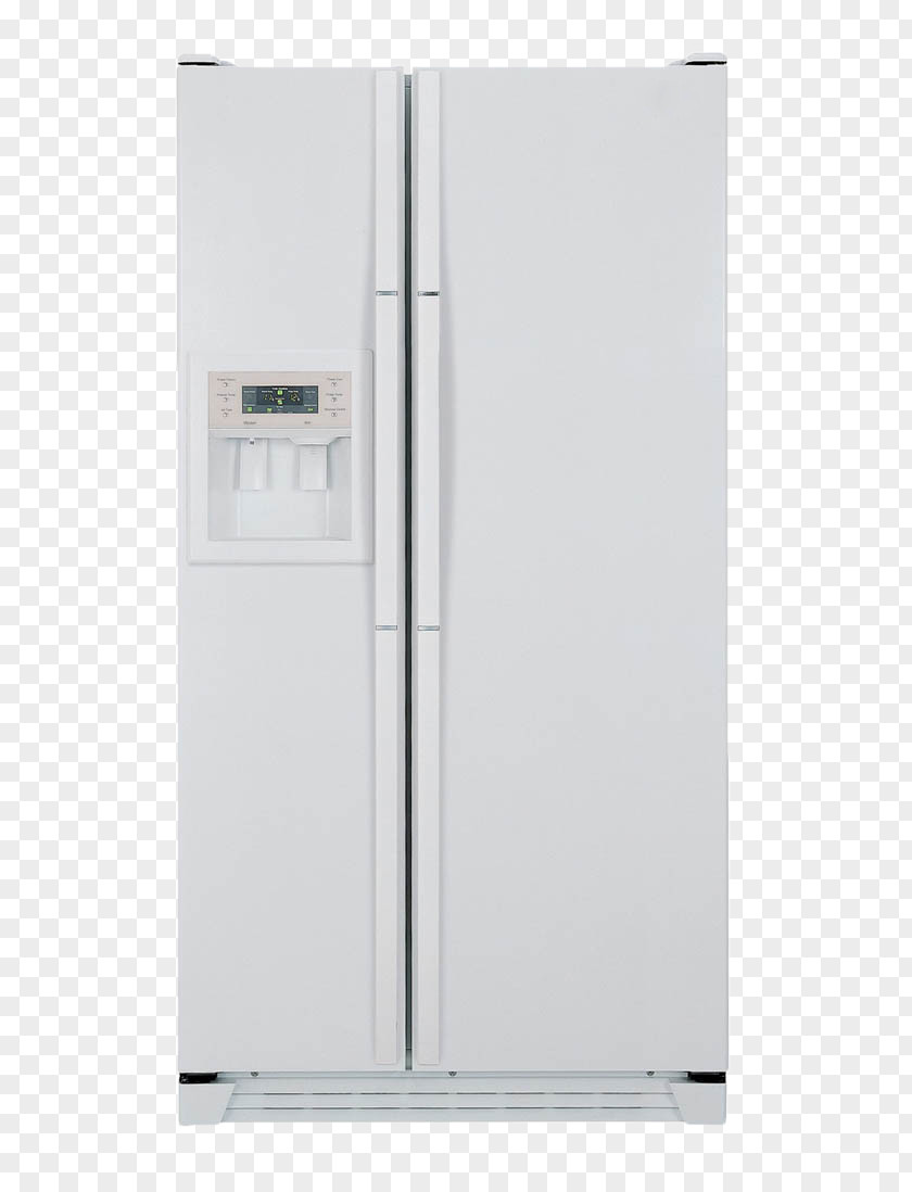 White Simple And Intelligent Double Open The Door Refrigerator Internet Home Appliance Samsung PNG