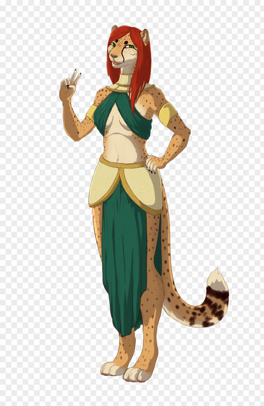 Cheetah Drawing Furry Fandom Concept Art Costume Sketch PNG