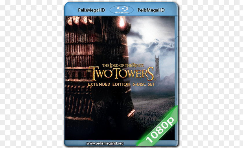Dvd The Two Towers Lord Of Rings Blu-ray Disc Frodo Baggins Extended Edition PNG