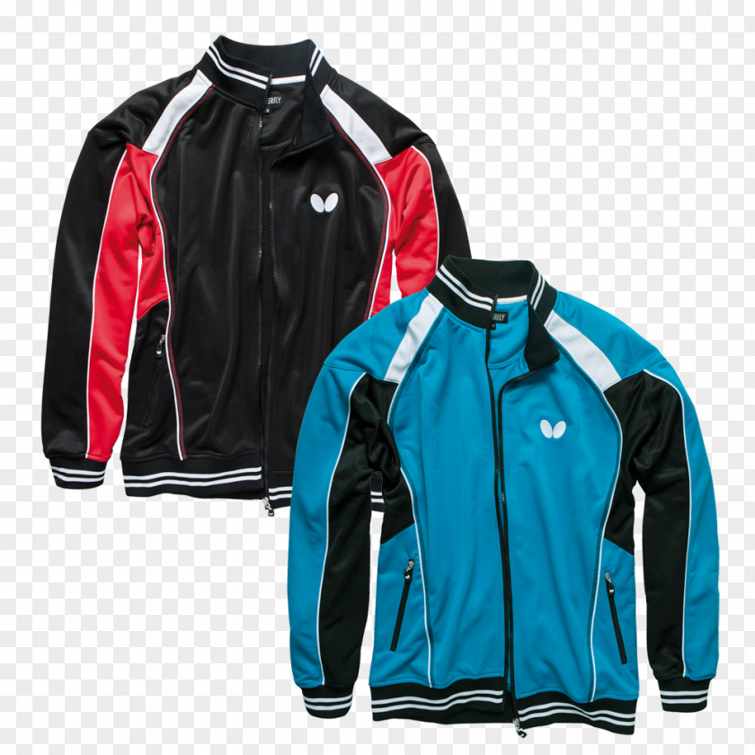 Ping Pong Tracksuit Jacket Butterfly Pants PNG
