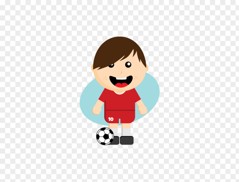 Toddler Child Soccer Ball PNG