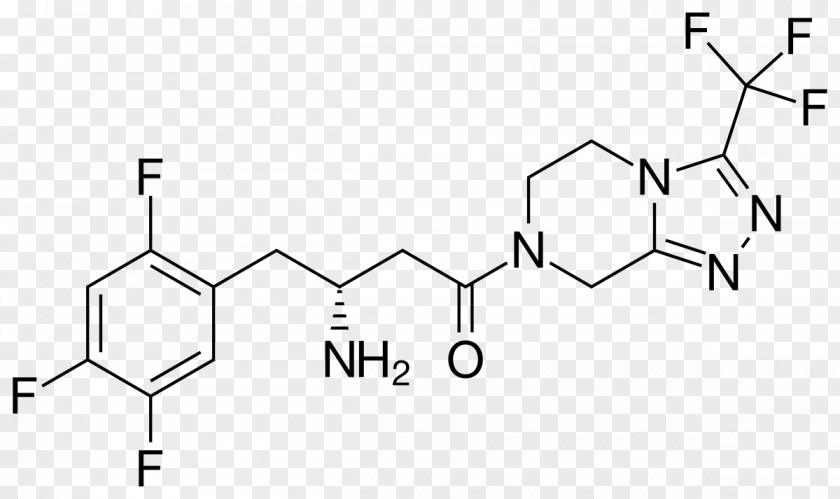 Biological Sitagliptin Dipeptidyl Peptidase-4 Inhibitor Anti-diabetic Medication Saxagliptin PNG