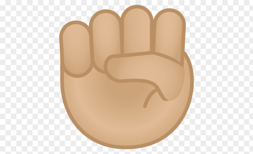 Emoji Thumb Raised Fist Punch PNG