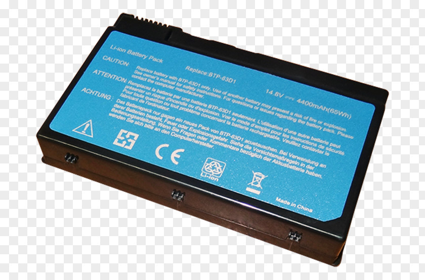 Laptop Electric Battery Acer Aspire TravelMate PNG