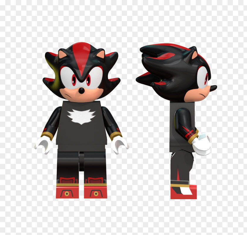 Lego Dimensions Shadow The Hedgehog Group Minifigure PNG
