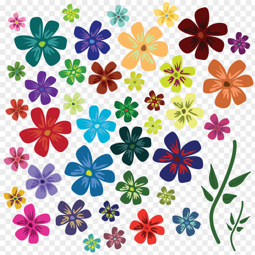 Flowers Vector Paper Flower Clip Art PNG