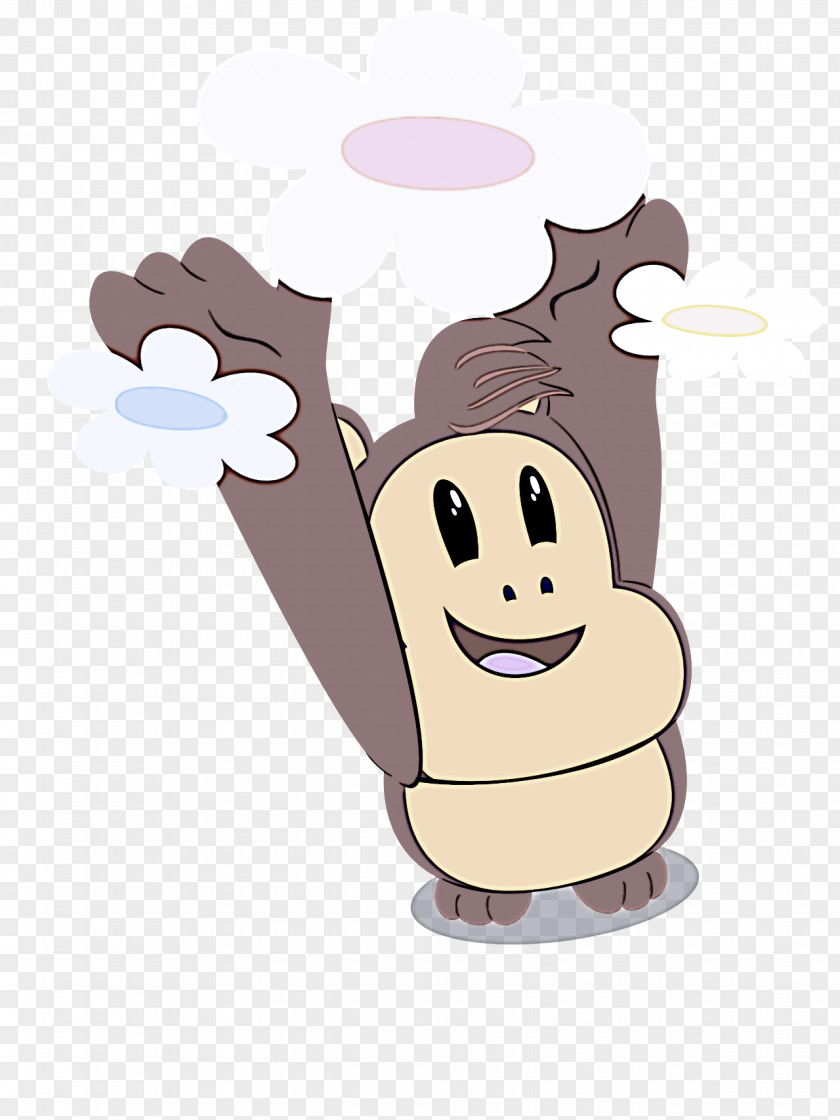 Smile Animation Cartoon Finger Hand Gesture Thumb PNG