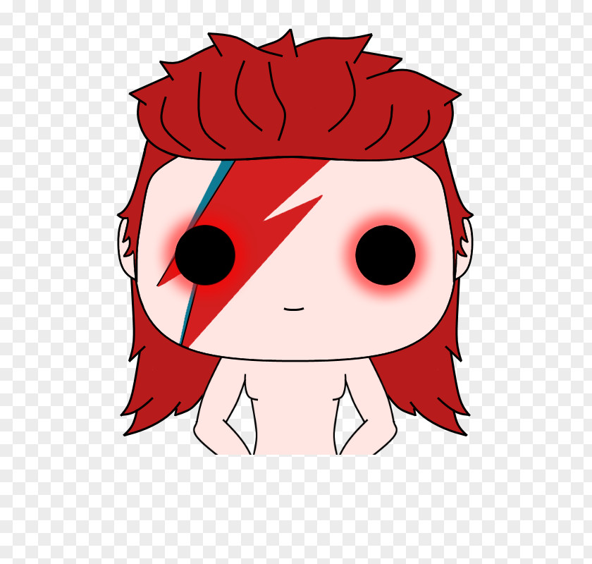 David Bowie 80s Eye Clip Art Illustration Cheek Tooth PNG