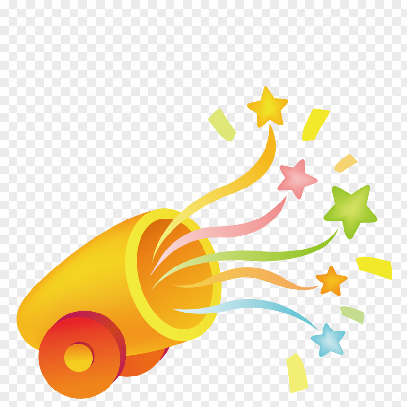 Festive Artillery Fireworks Icon PNG