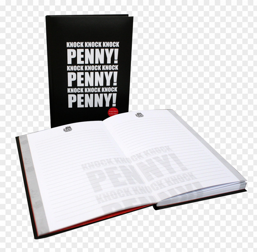 Sheldon Cooper Penny Notebook Geek Brand PNG