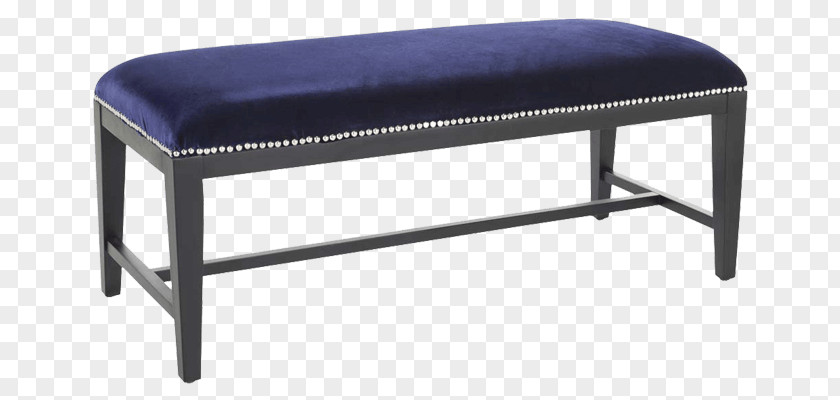 Table Bench Upholstery Blue Living Room PNG