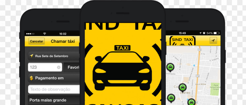 Taxi App Smartphone Farme Mobile Phones PNG