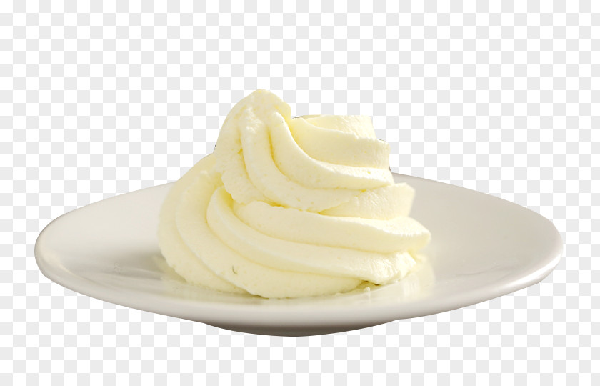The Plate Is Covered With Butter Cream Crxe8me Fraxeeche PNG