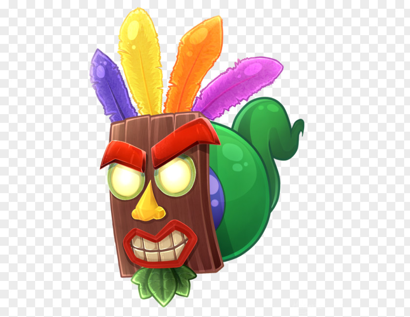 Aku Figurine Animated Cartoon Character Fruit Fiction PNG