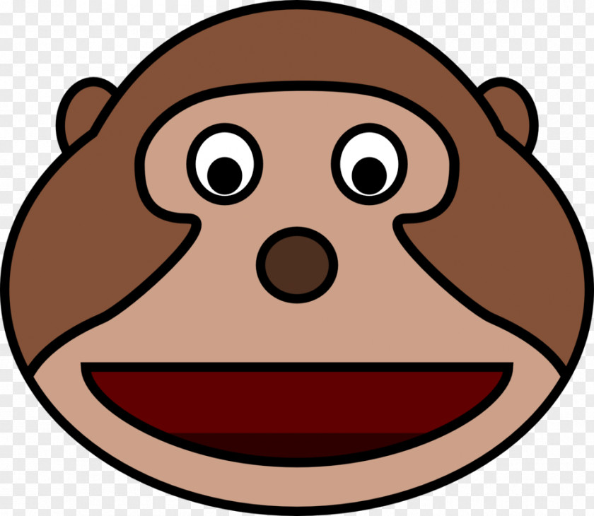 Cartoon Animals Ape Chimpanzee Monkey Clip Art PNG