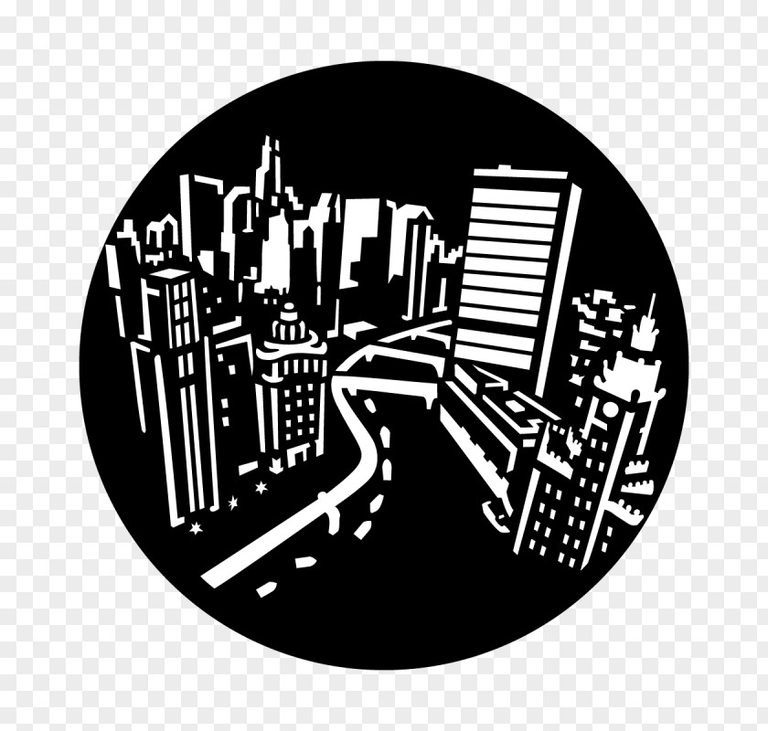 Chicago Skyline Apollo Brand Logo Steel Product Design PNG