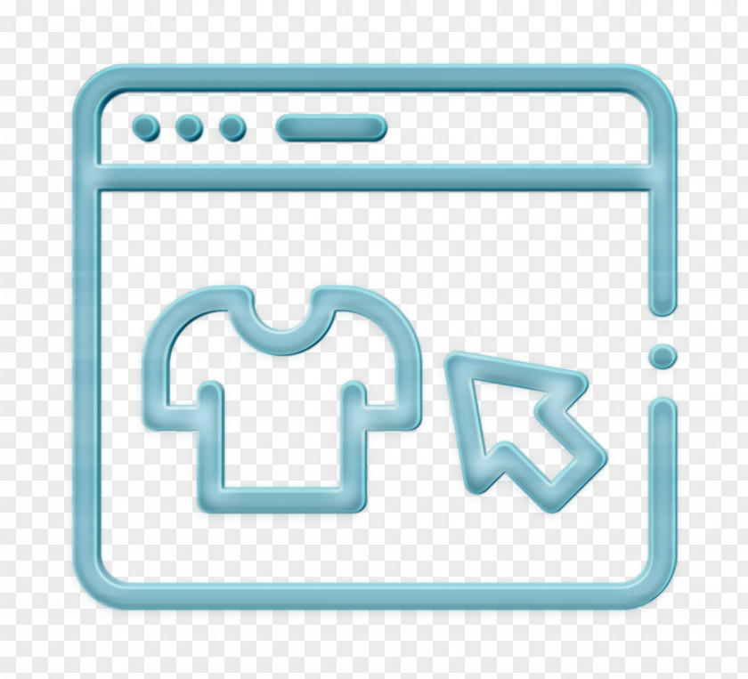 Click Icon Clothes Online Shopping PNG