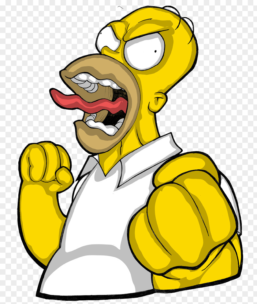 Homero Homer Simpson Bart Anger PNG
