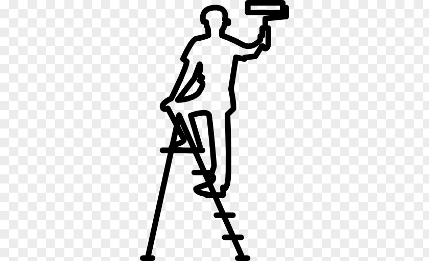 Ladders House Painter And Decorator Painting Paint Rollers PNG