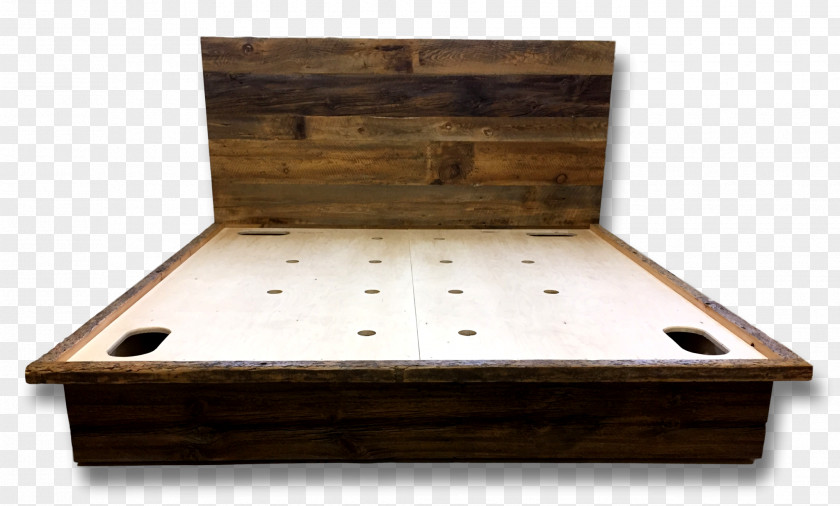 Table Platform Bed Reclaimed Lumber Furniture PNG