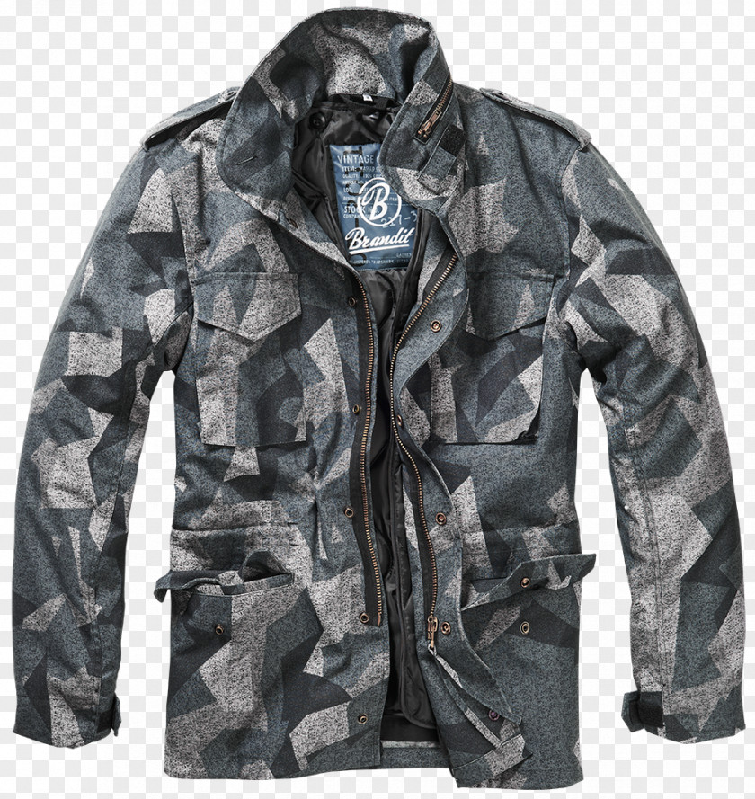 Jacket M-1965 Field Desert Night Camouflage Coat Military PNG
