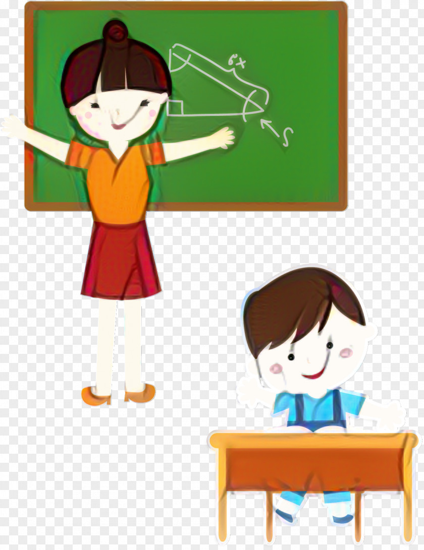Play Education Blackboard Cartoon PNG